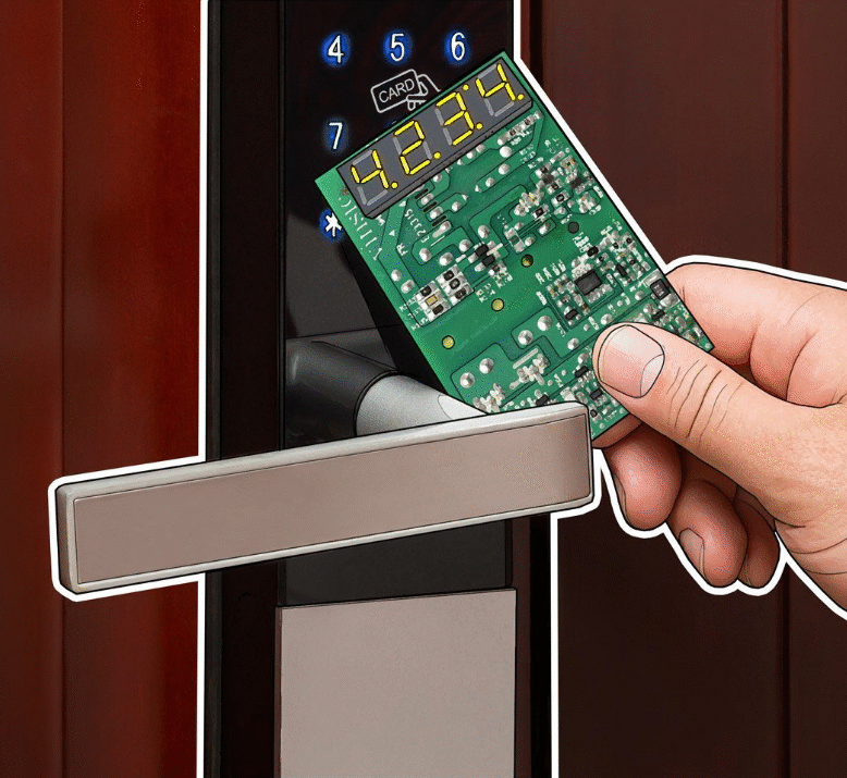 Stop Smart Lock Condensation Damage | PC-4 IP68 Nano Coating Solution